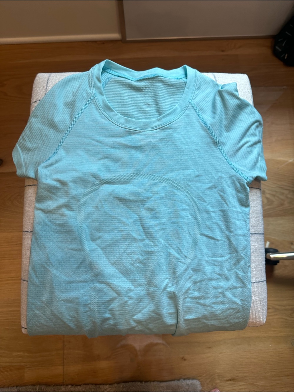lululemon athletica Light Aqua Short Sleeve Top
